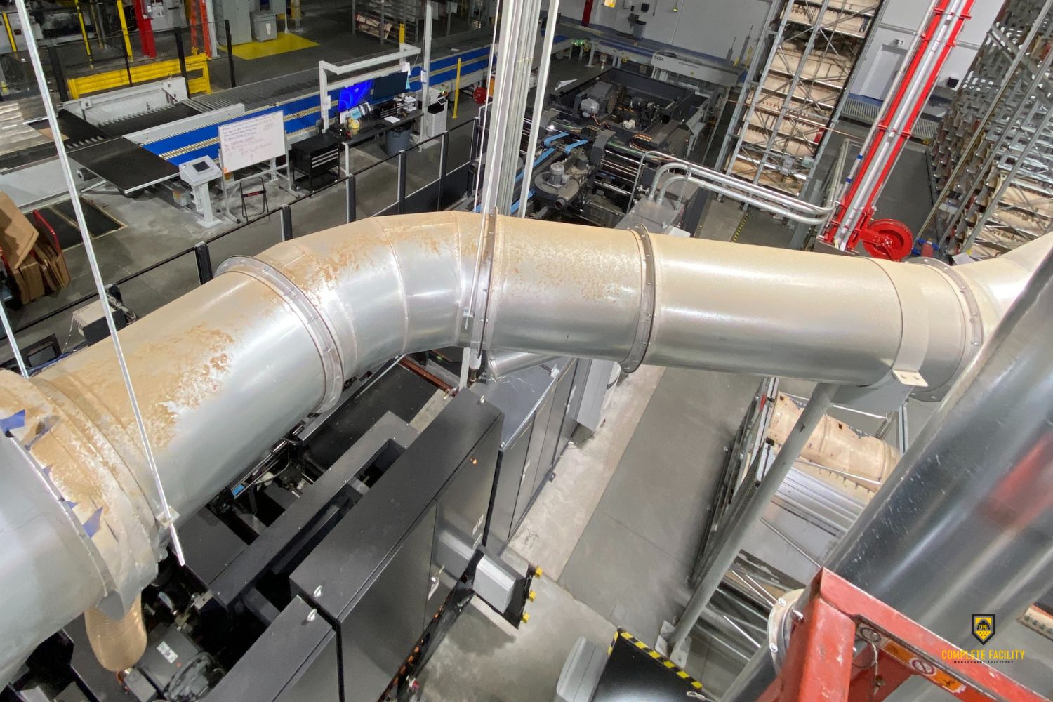 Expert Industrial Facility Overhead Dust & Debris Removal Services