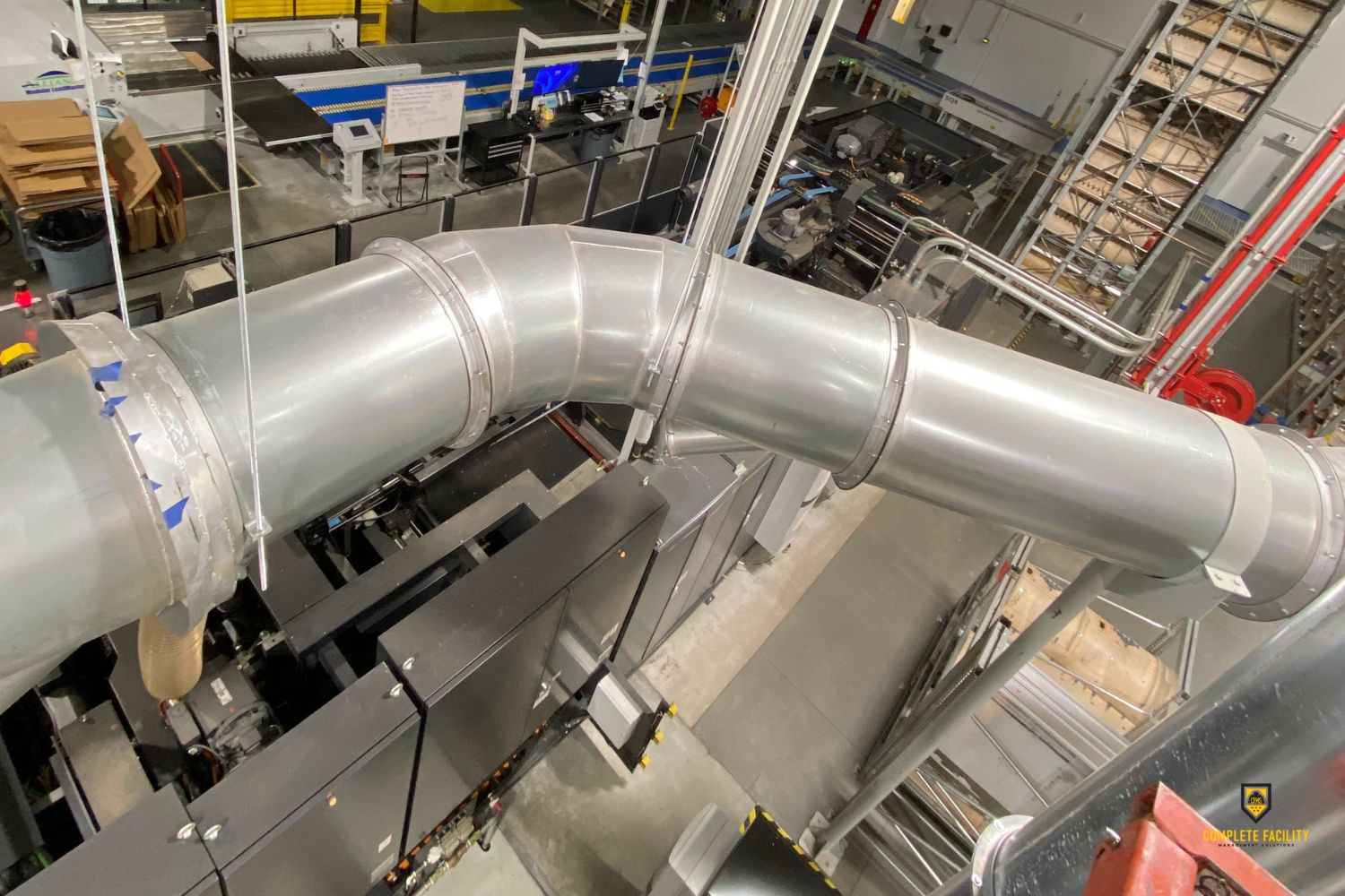 Industrial Facility Overhead Dust & Debris Removal Services